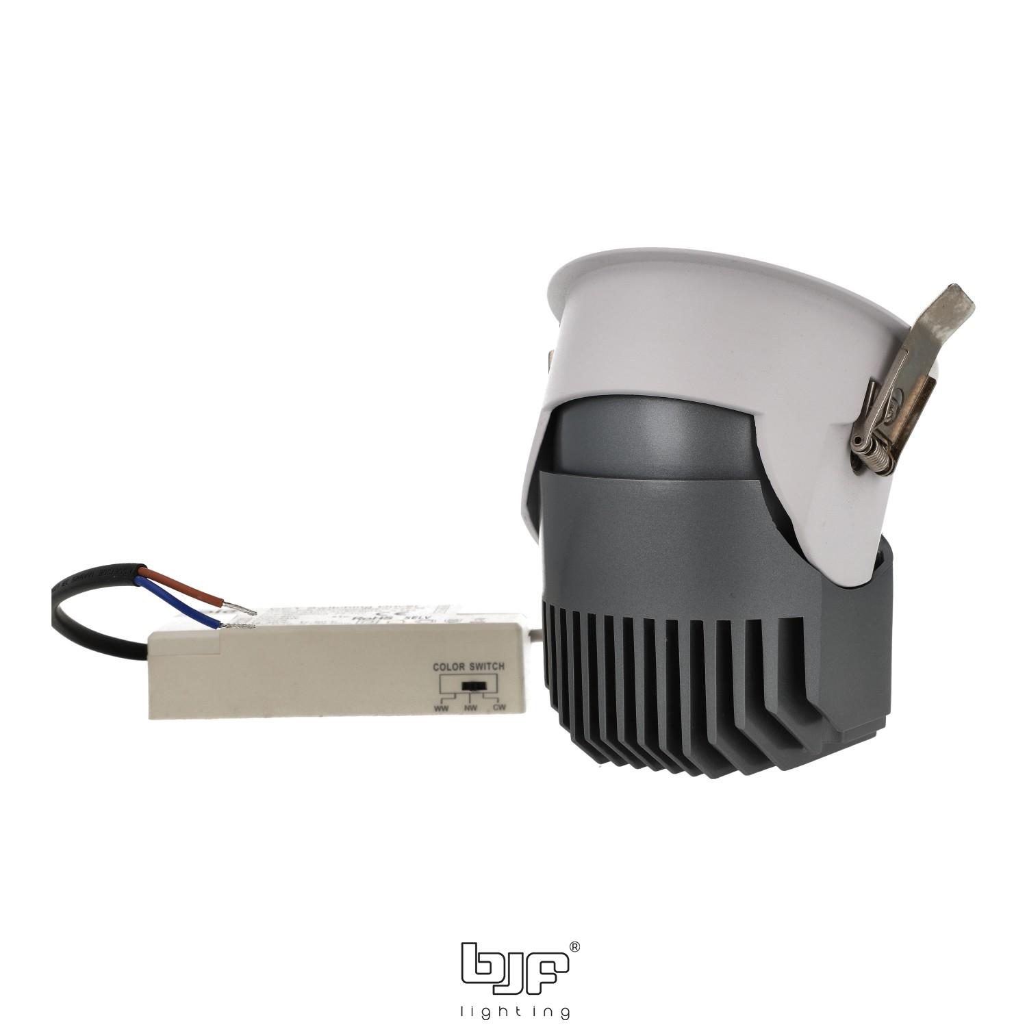DENIZ-SPOT REDONDO FIJO CONCAVO 25W 3CCT IP65 5 Deniz Blanco Mate